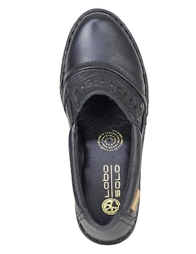 Zapato Lobo Solo de piel para mujer