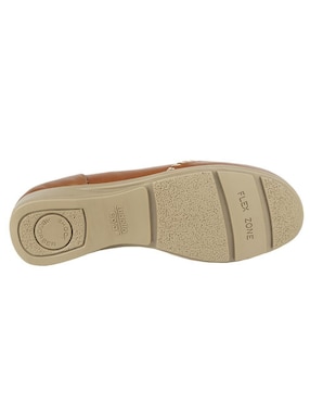 Mocasín Ludolfo Cota de piel para mujer