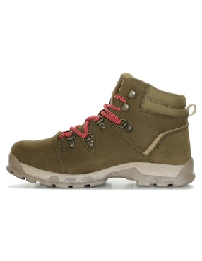 Bota al tobillo Caterpillar de piel para mujer