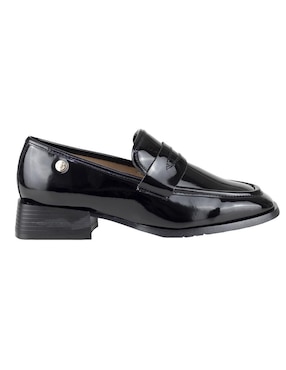 Mocasín Salamandra de charol para mujer