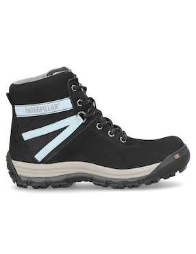 Bota arriba del tobillo Caterpillar de piel para mujer