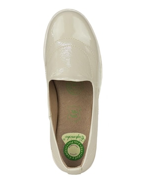 Mocasín Capricho de piel para mujer