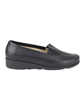 Mocasín Capricho de piel para mujer