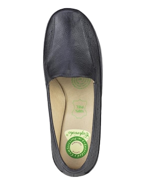 Mocasín Capricho de piel para mujer