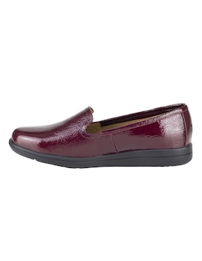 Mocasín Capricho de charol para mujer