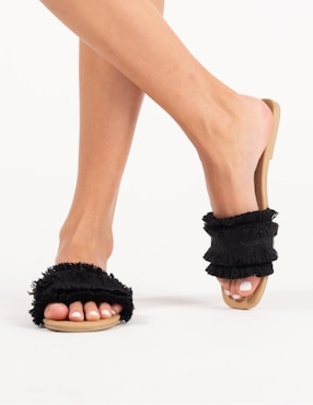 Sandalia areia espadrilles nativa para mujer