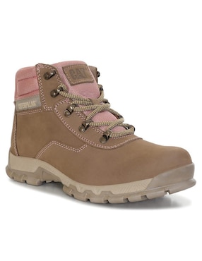 Bota Al Tobillo Caterpillar De Piel Para Mujer