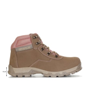 Bota al tobillo Caterpillar de piel para mujer