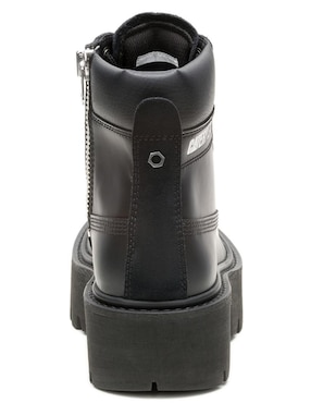 Bota arriba del tobillo Caterpillar de piel para mujer