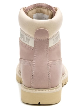 Bota arriba del tobillo Caterpillar de piel para mujer