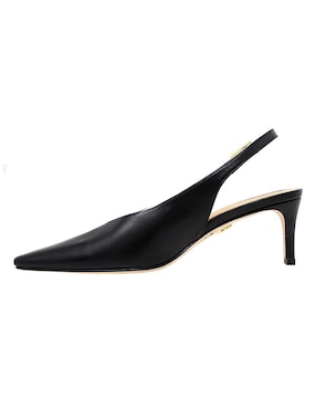 Zapatilla de piel Regina Romero Fenicia