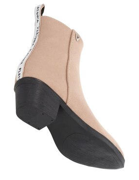Bota cowboy al tobillo Platonia Texas de gamuza para mujer