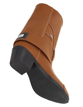 Bota cowboy arriba del tobillo Platonia Arizona de gamuza para mujer
