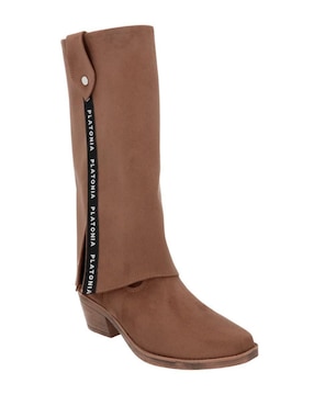 Bota abajo de la rodilla Platonia Dakota de gamuza para mujer