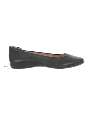 Balerina Naturalize de piel para mujer