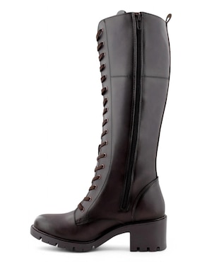 Bota combat abajo de la rodilla hamilton footwear para mujer