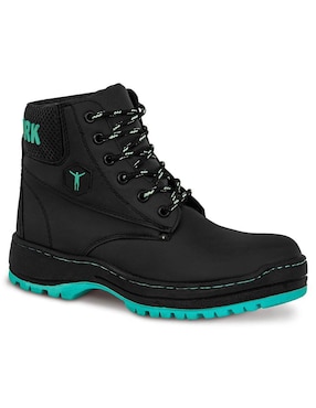Bota al tobillo Prowork de piel para mujer