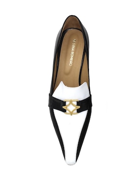 Zapatilla de piel Regina Romero London