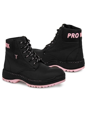 Bota al tobillo Prowork de piel para mujer