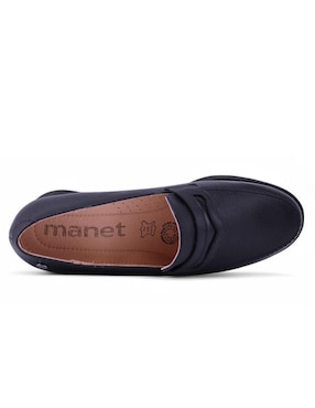 Zapato Manet Cleo de piel para mujer