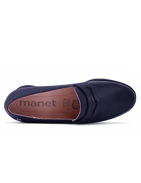 Zapato Manet Cleo de piel para mujer