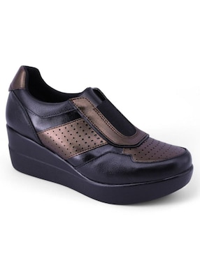 Zapato Manet Vallarta de piel para mujer
