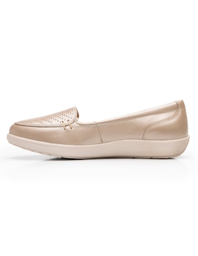 Mocasín Flexi de piel para mujer