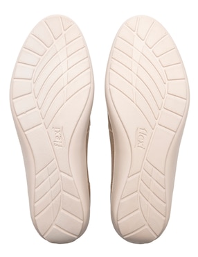 Mocasín Flexi de piel para mujer