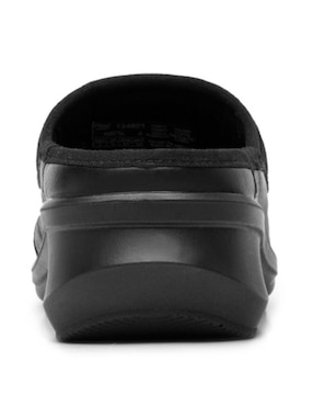 Zueco Flexi de piel para mujer
