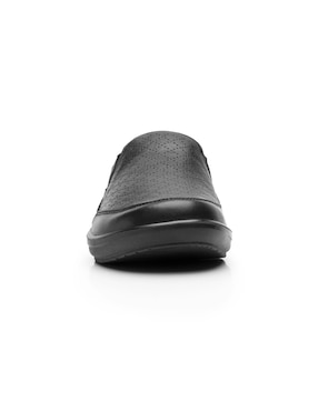 Zueco Flexi de piel para mujer