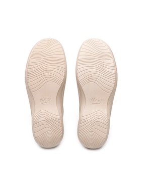 Zueco Flexi de piel para mujer