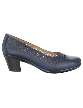Zapatilla de piel Suave Pies