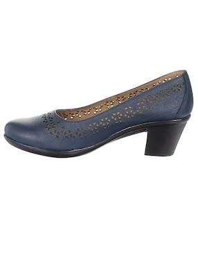 Zapatilla de piel Suave Pies