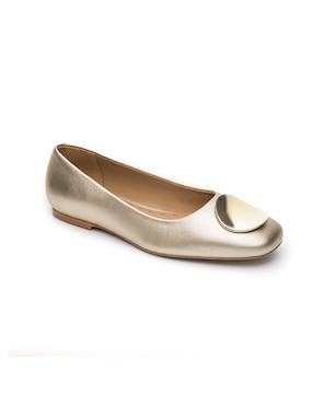 Balerina Quirelli de piel para mujer