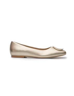 Balerina Quirelli de piel para mujer