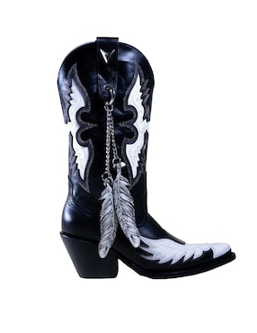 Bota Cowboy abajo de la rodilla Pellibus Libertas de cuero para mujer
