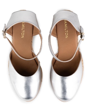 Alpargata para mujer Hamilton Footwear Fatima Silver