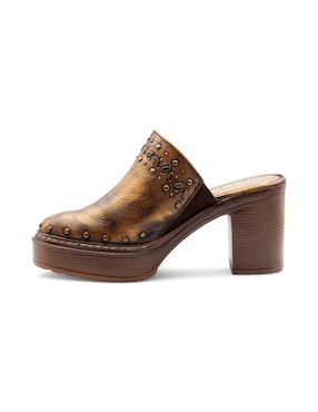 Zapatilla de piel Lyard