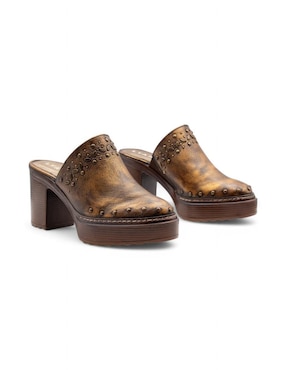 Zapatilla de piel Lyard