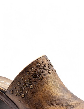 Zapatilla de piel Lyard