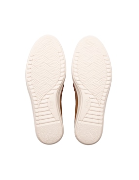 Mocasín Flexi de piel para mujer