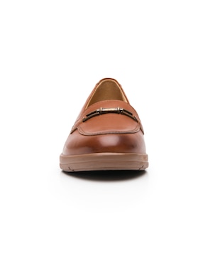 Mocasín Flexi de piel para mujer