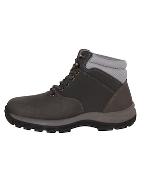 Bota al tobillo Jeep de piel para mujer
