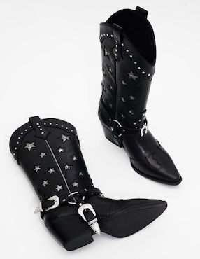 Bota cowboy media pierna Elán Choose Your Way Best seller de piel para mujer