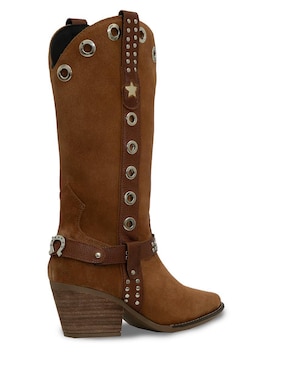 Bota cowboy media pierna Elán Choose Your Way Best seller de gamuza para mujer