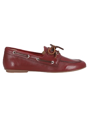 Mocasín Westies de piel para mujer