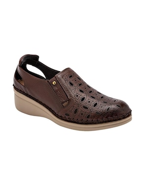 Zapato Lobo Solo de piel para mujer