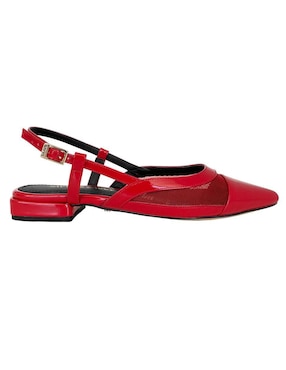 Balerina Savvy de piel para mujer