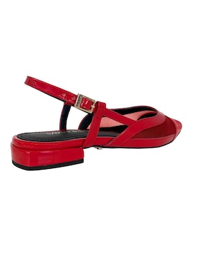 Balerina Savvy de piel para mujer