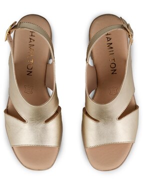 Sandalia Hamilton Footwear Claudia Golden para mujer